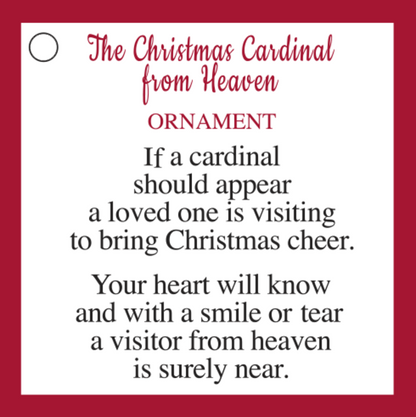 Christmas Cardinal From Heaven