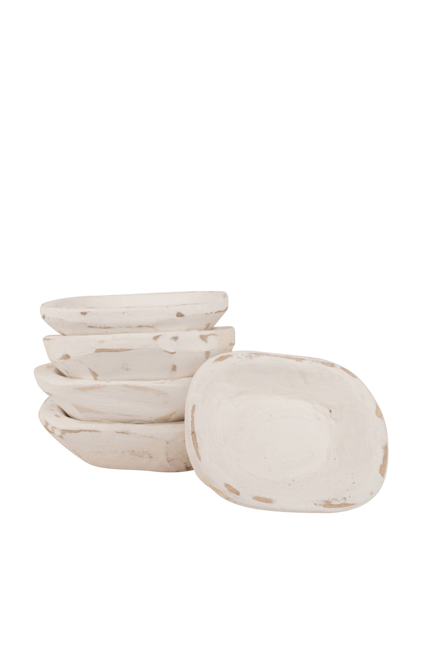 White Super Mini Dough Bowl-Candle Ready-5x7 in-Super Mini-Colors