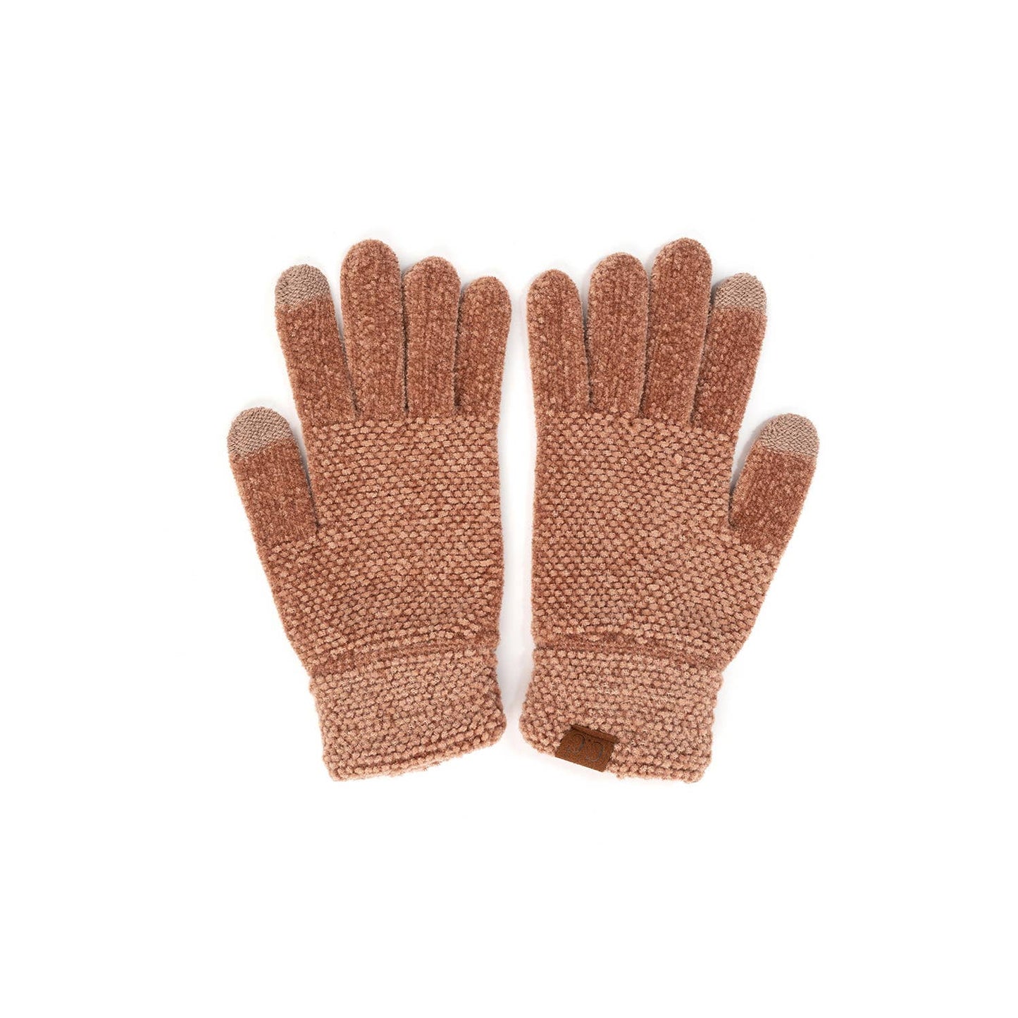 Purple C.C Eco Friendly Chenille Gloves