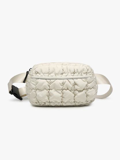 Chrissy Quilted Belt Bag by Jen & Co