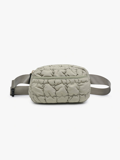 Chrissy Quilted Belt Bag by Jen & Co