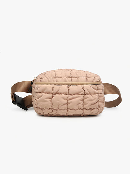 Chrissy Quilted Belt Bag by Jen & Co