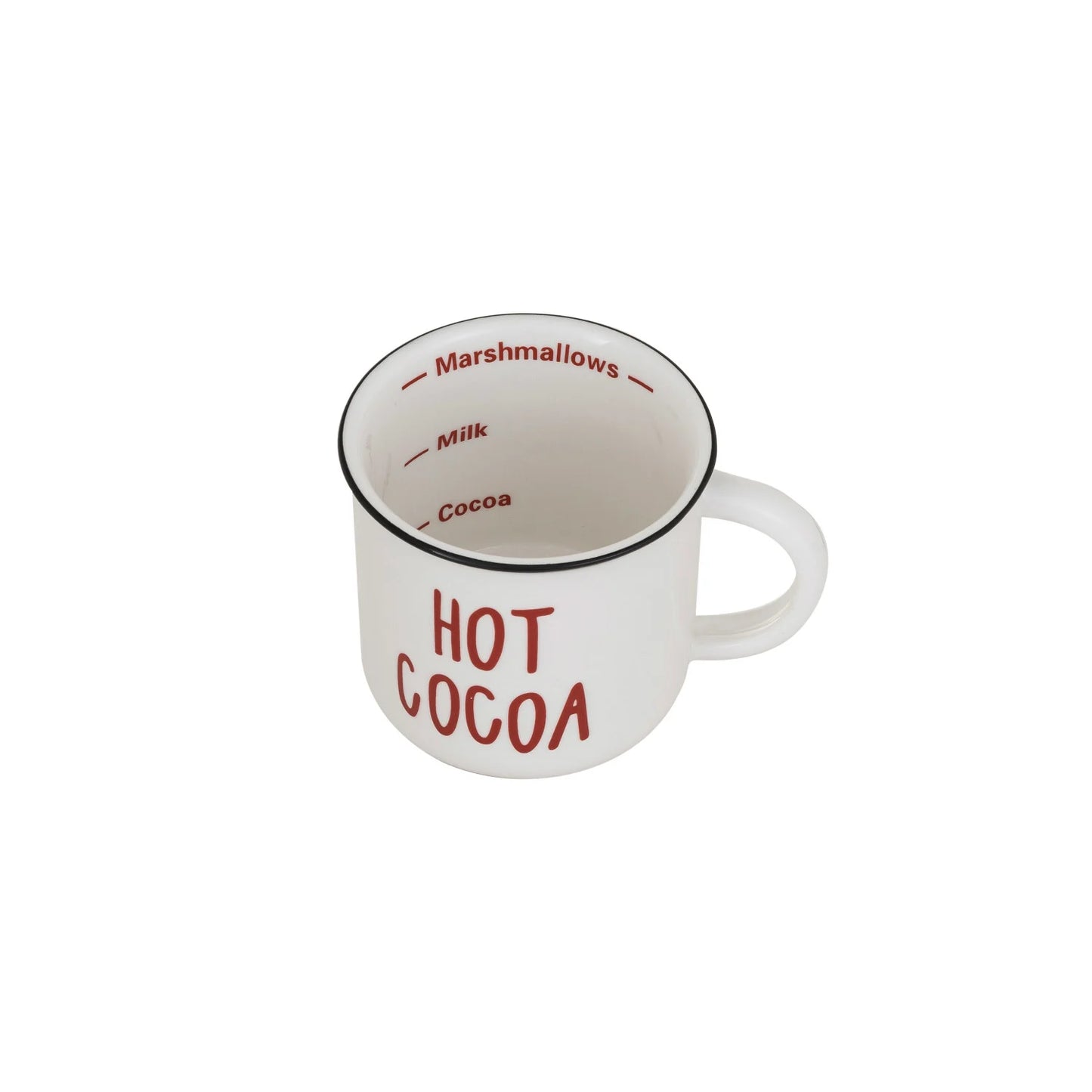 Hot Cocoa 16 oz Stoneware Mug