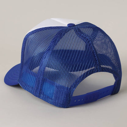 MINT/WHITE/MINT / One Size, USA FLAG Mesh Back Foam Trucker Hat
