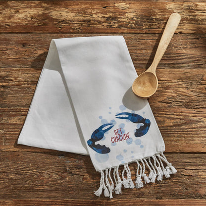 Get Crackin Decorative Dishtowel