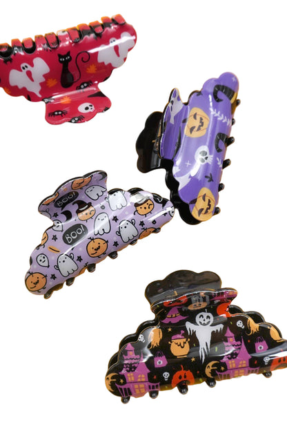 Halloween Hair Claw Clips