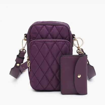 Parker Quilted Crossbody Bag by Jen & Co.