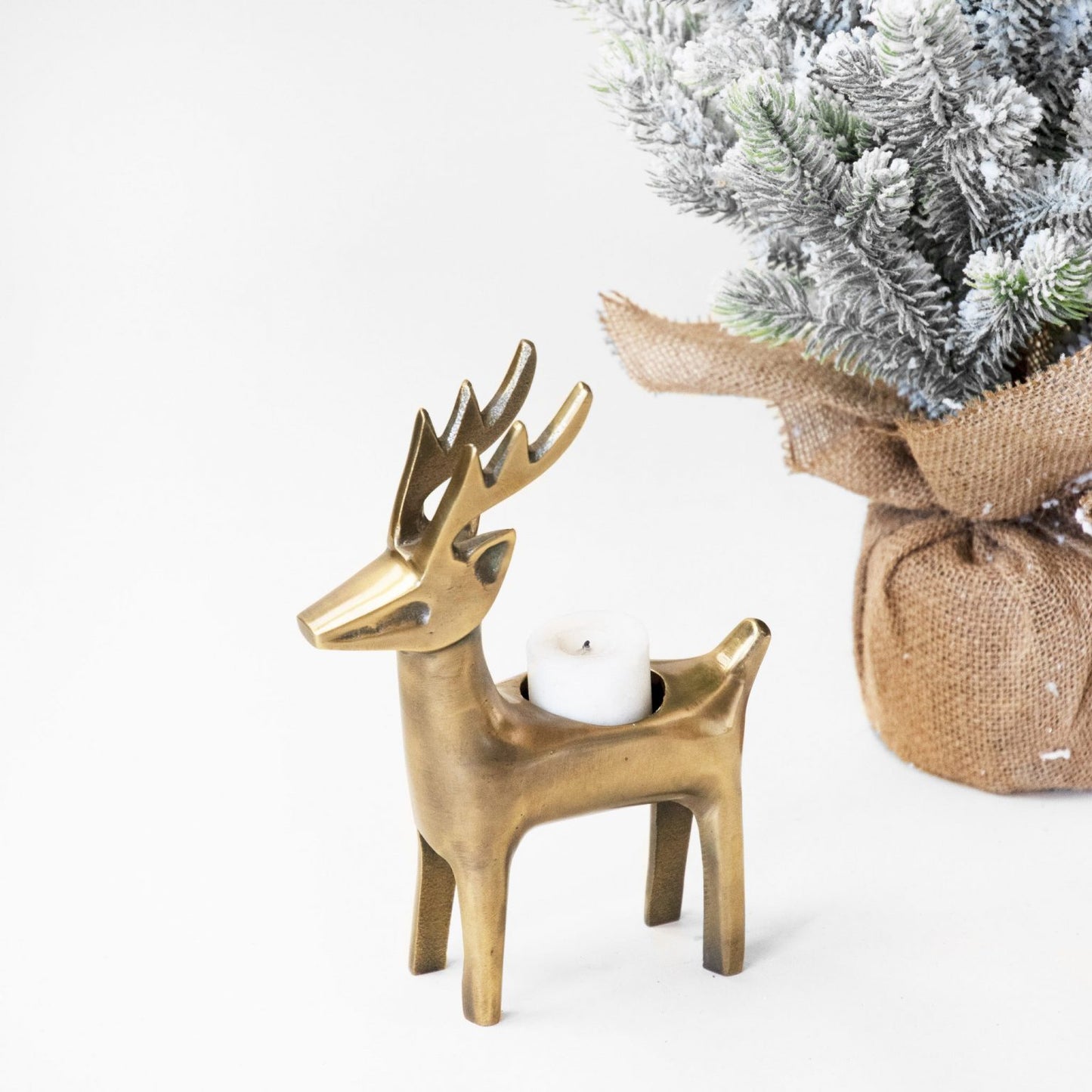 Reindeer Tea Light Holder