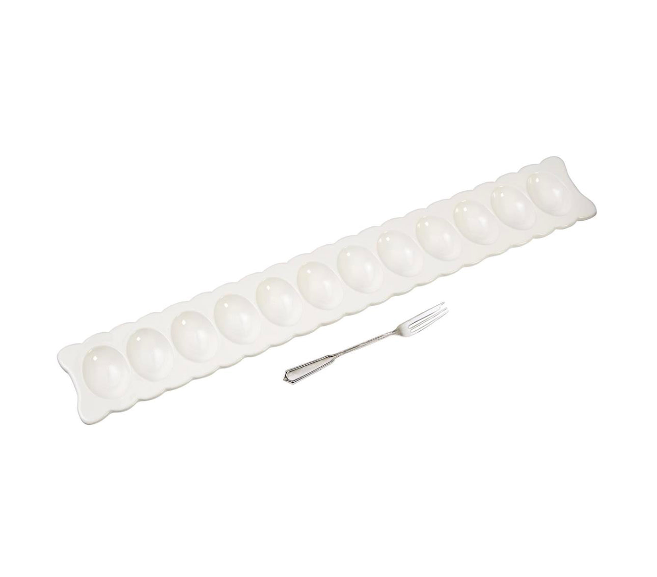 Deviled Egg Tray & Fork Set