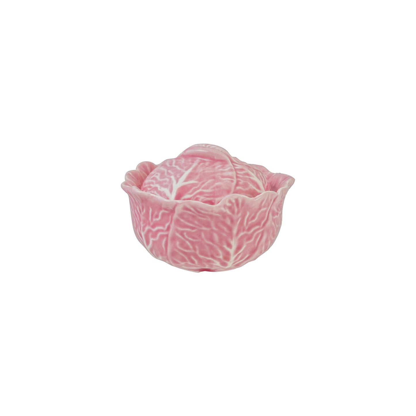 6 oz. Stoneware Cabbage Shaped Baker, Pink