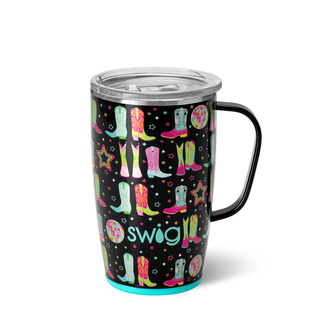 Disco Cowgirl Travel Mug (18oz)