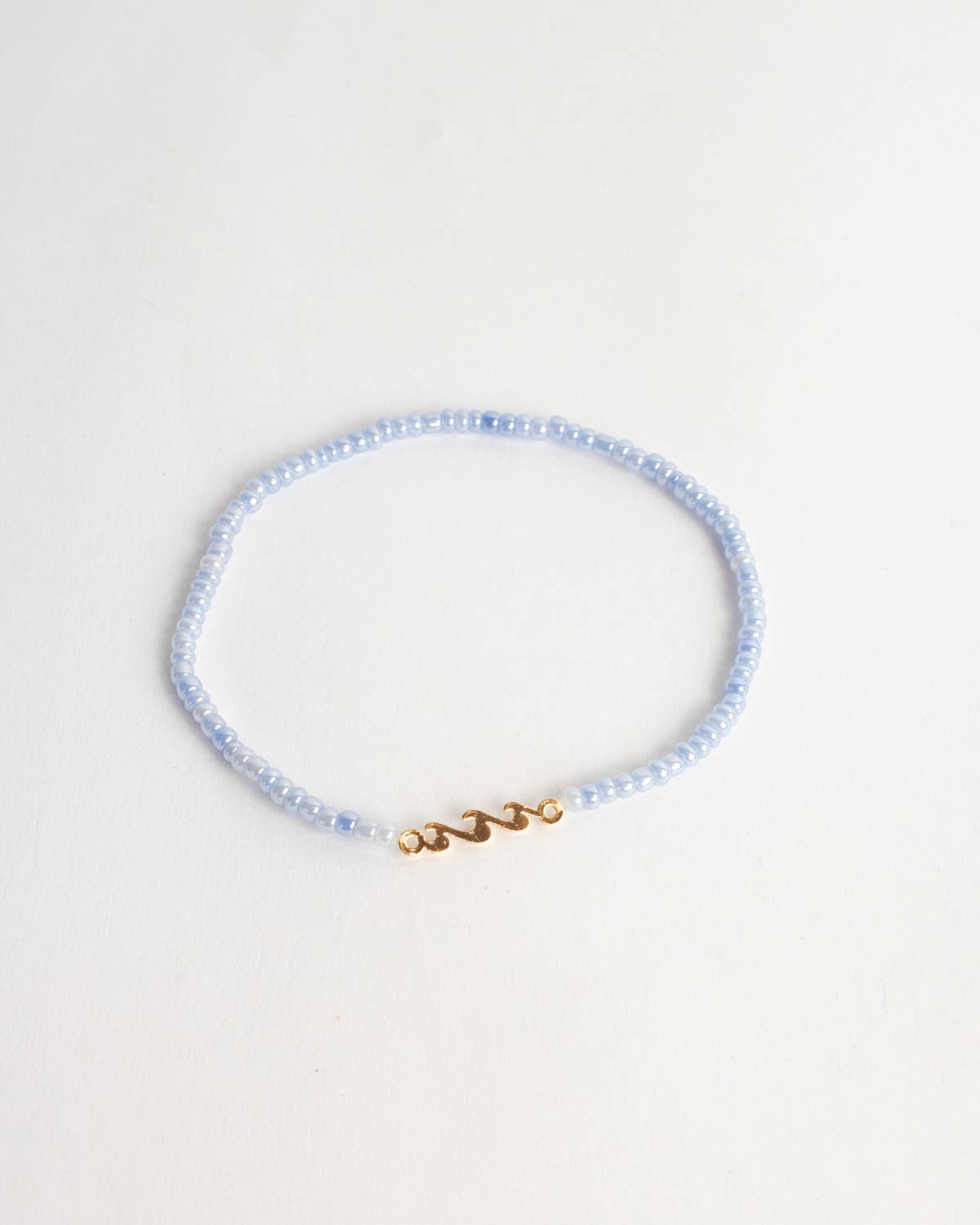 Make Waves Bracelet   Gold/Multi   7"+1"