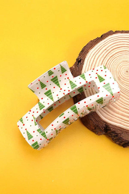 Holiday Jumbo Hair Claw