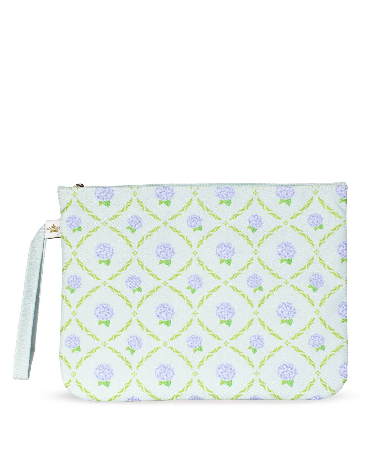 Hydrangea Trellis Wet/Dry Bag   Illusion/Blue/Green   12x9