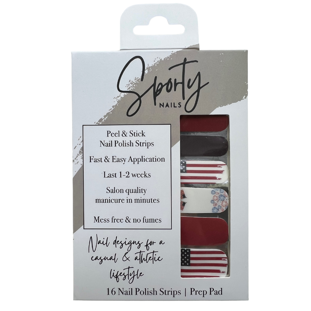 Stars & Stripes USA Olympic Nail Wrap | Nail Polish Strips