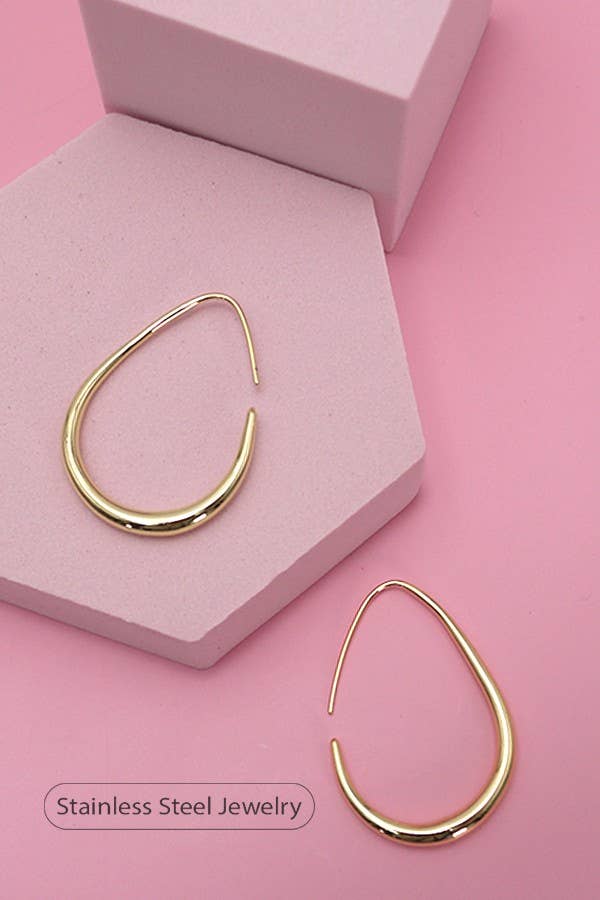 Oval Hoops