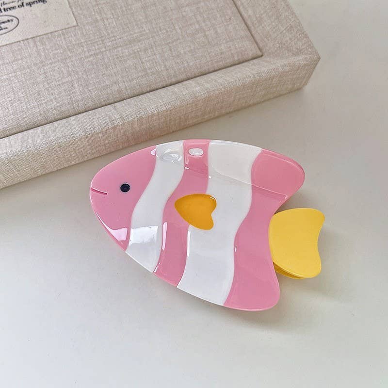 Ocean Fish Hair Claw Clip