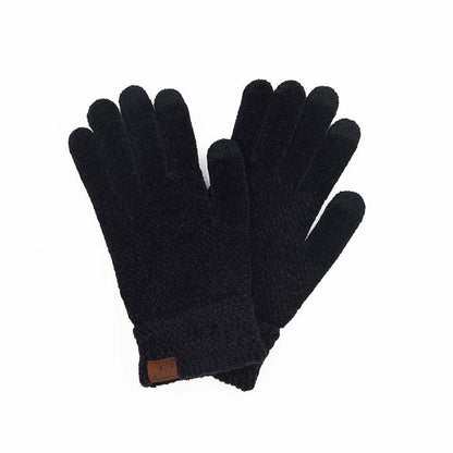 Steel Blue C.C Eco Friendly Chenille Gloves