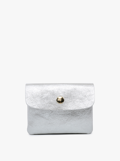 Ethel Wallet/Clutch With Snap Closure  by Jen & Co.