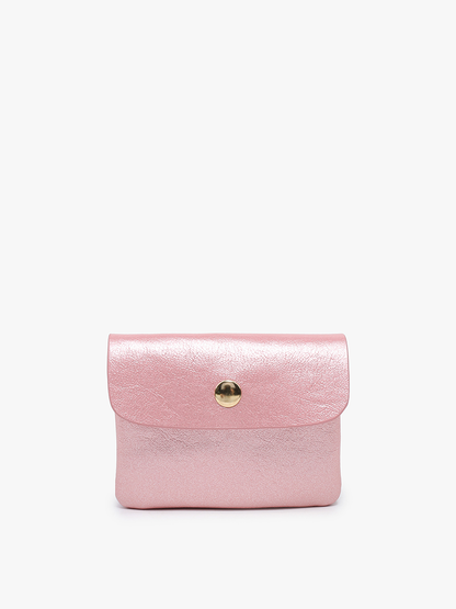 Ethel Wallet/Clutch With Snap Closure  by Jen & Co.