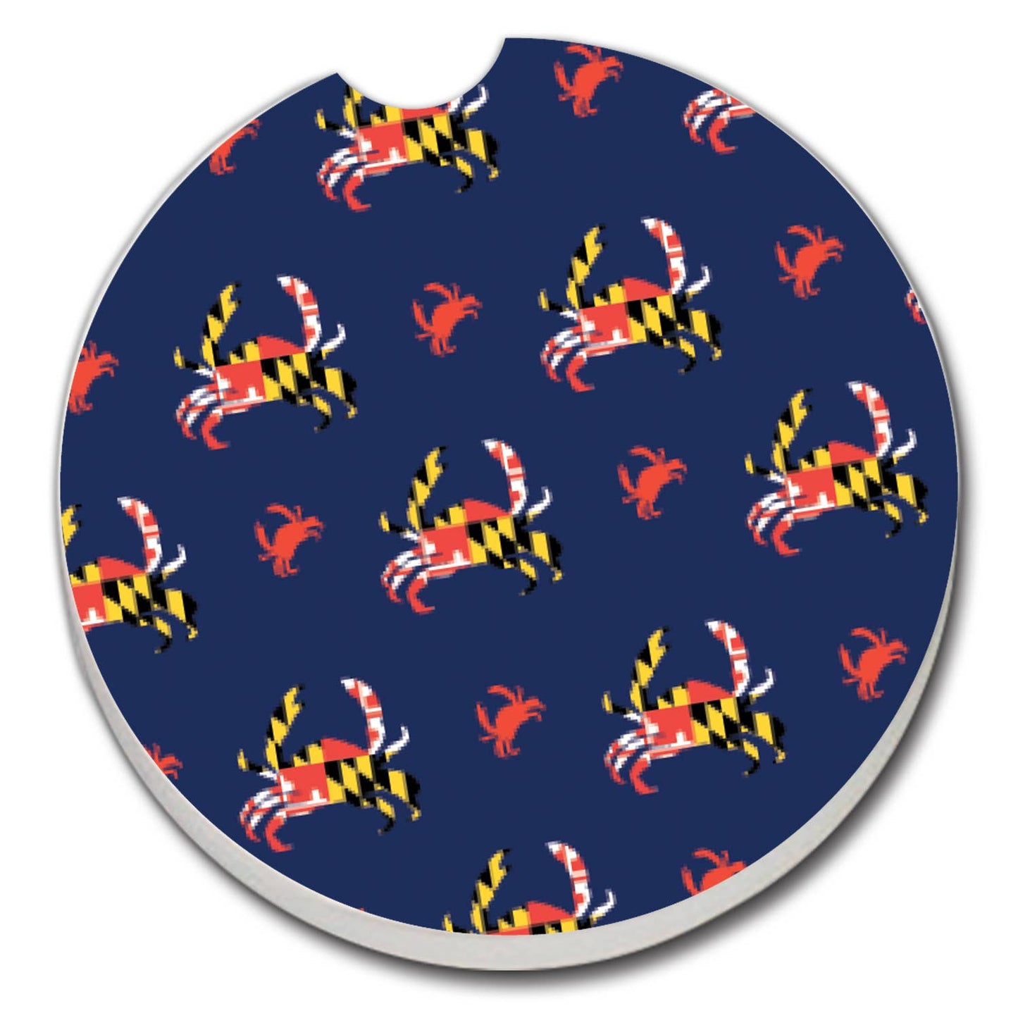 1Pk Car Coaster - Maryland Crab