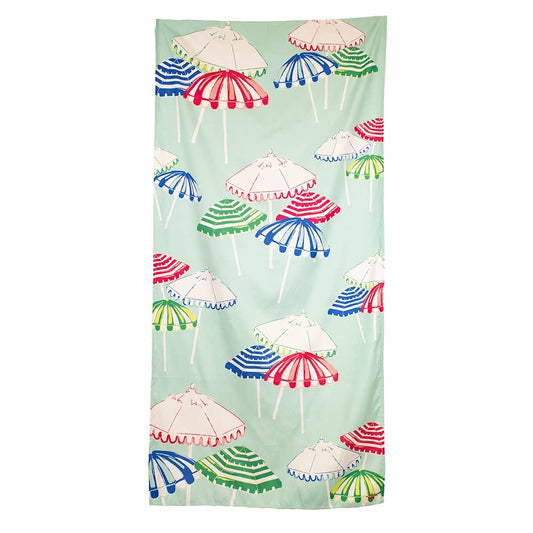 Monterosso  Beach Towel   Capri/Hot Pink/Sapphire   34x70