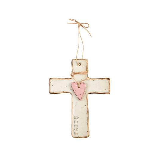 Faith Stoneware Cross