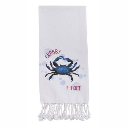 Crabby Decorative Dishtowel