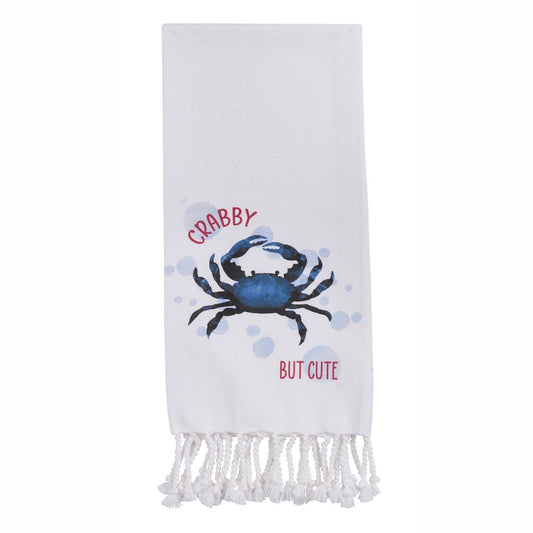 Crabby Decorative Dishtowel