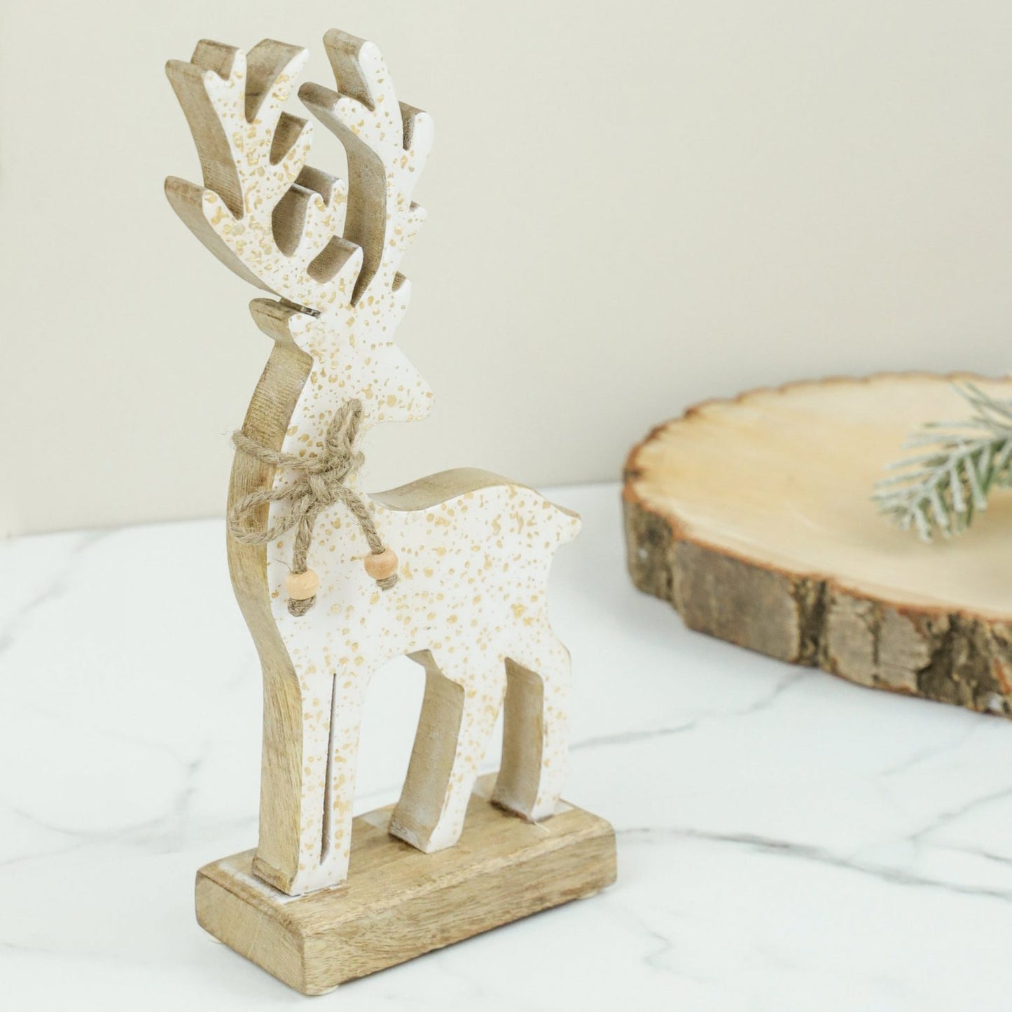 11" Gold Flecked Deer