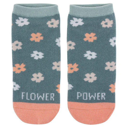 Flower Power Ankle Socks