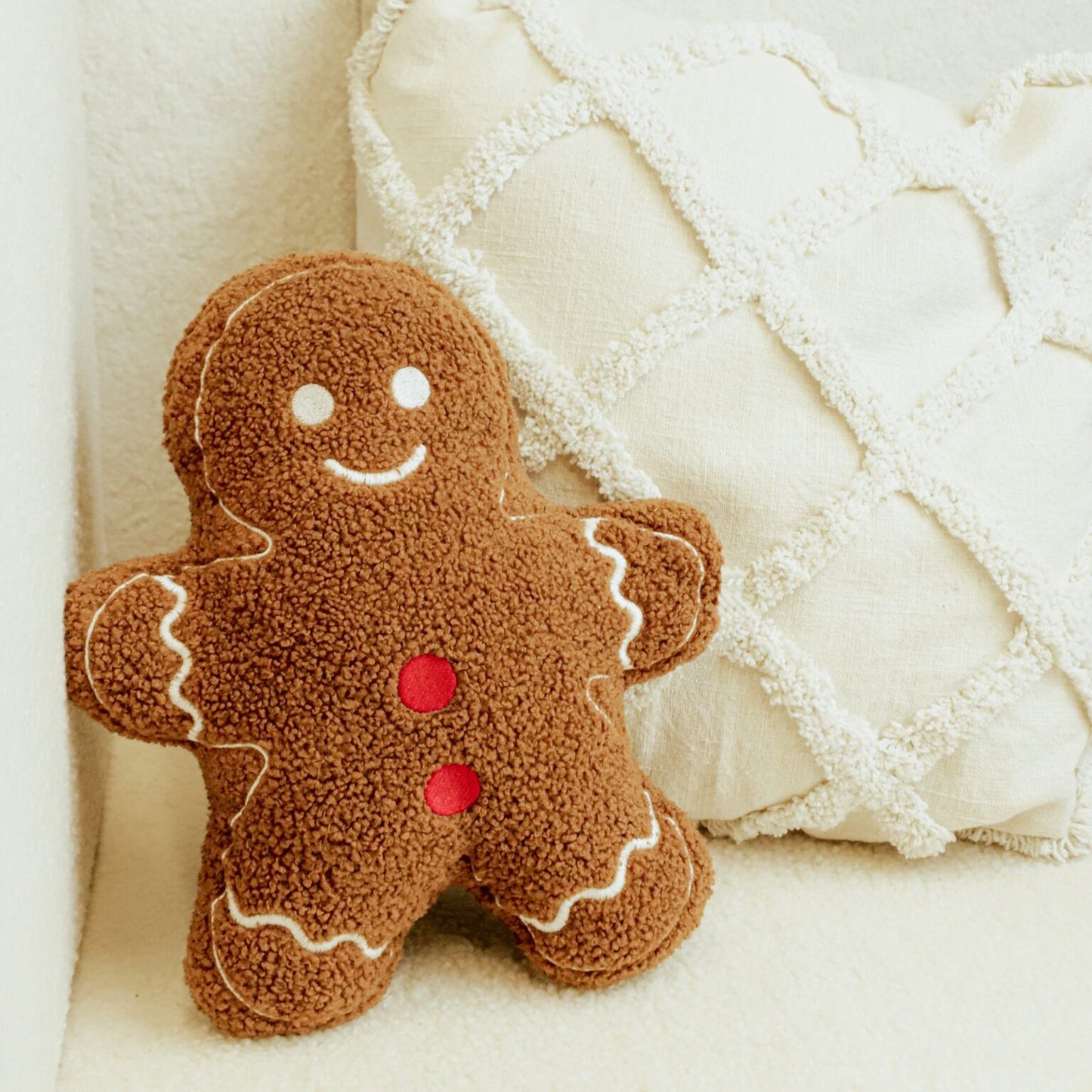 Gingerbread Man Pillow