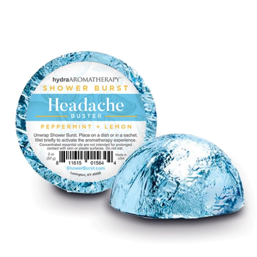 Headache Buster HydraAromatherapy Shower Burst Tablet