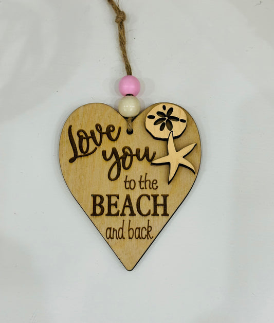 Love You TO The Beach And Back (Beads Very)