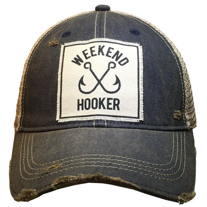 Weekend Hooker Distressed Trucker Hat