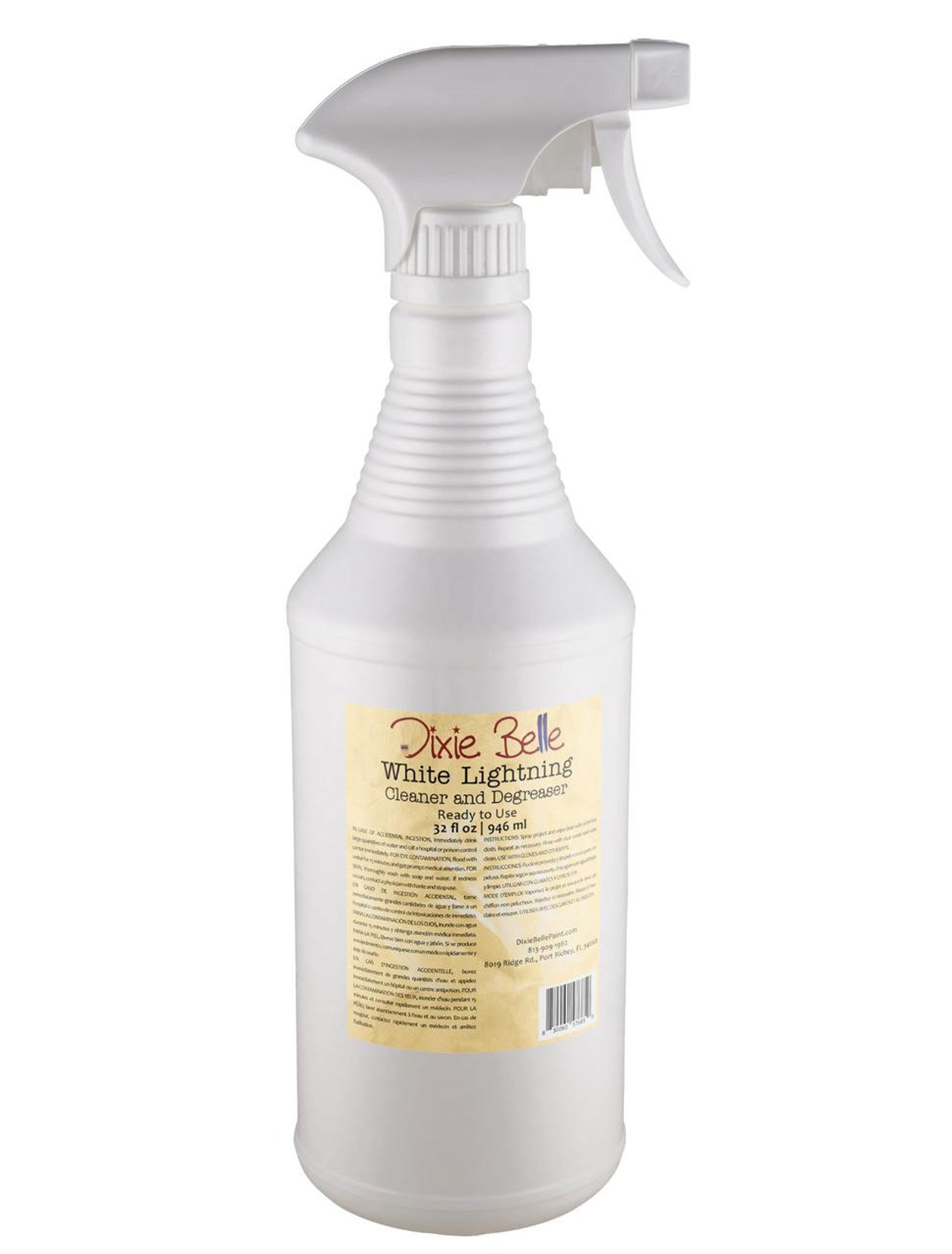 White Lightning Cleaner Ready To Use Spray Bottle by Dixie Belle