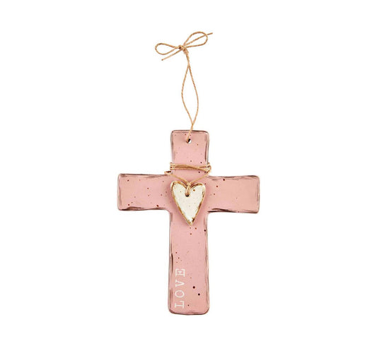 Love Stoneware Cross