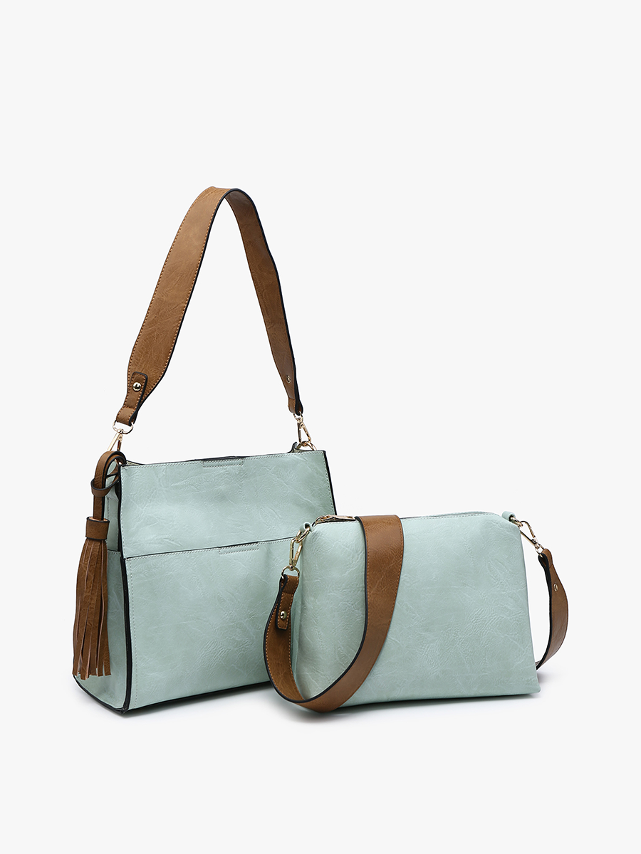 Lyla Bucket Bag by Jen & Co.