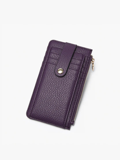 Mae Wallet With Snap Closure