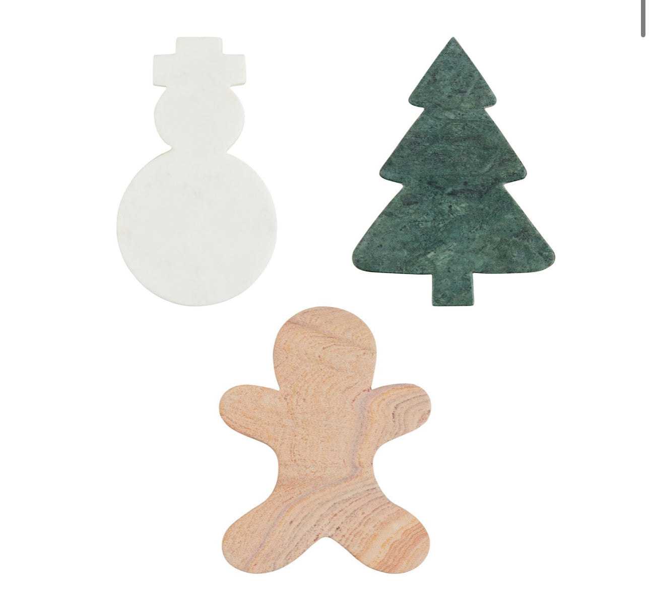 Christmas Mini Marble Cutting Boards