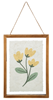 Meadow Floral Wall Decor in Floating Frame