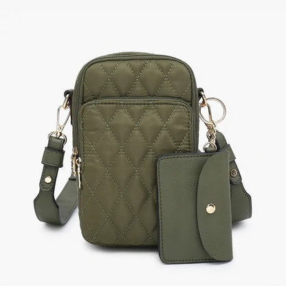 Parker Quilted Crossbody Bag by Jen & Co.