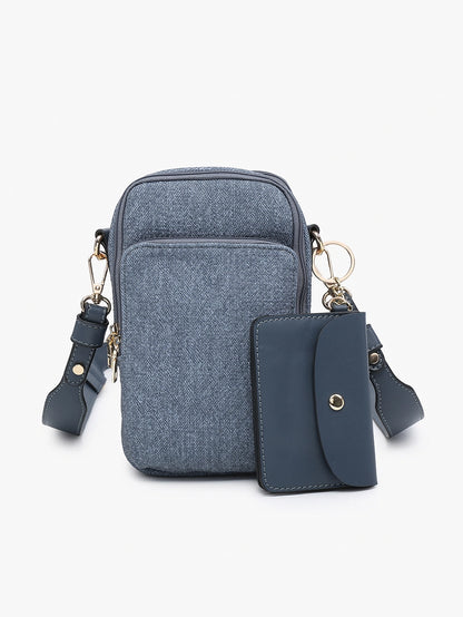 Parker Denim Crossbody by Jen & Co.