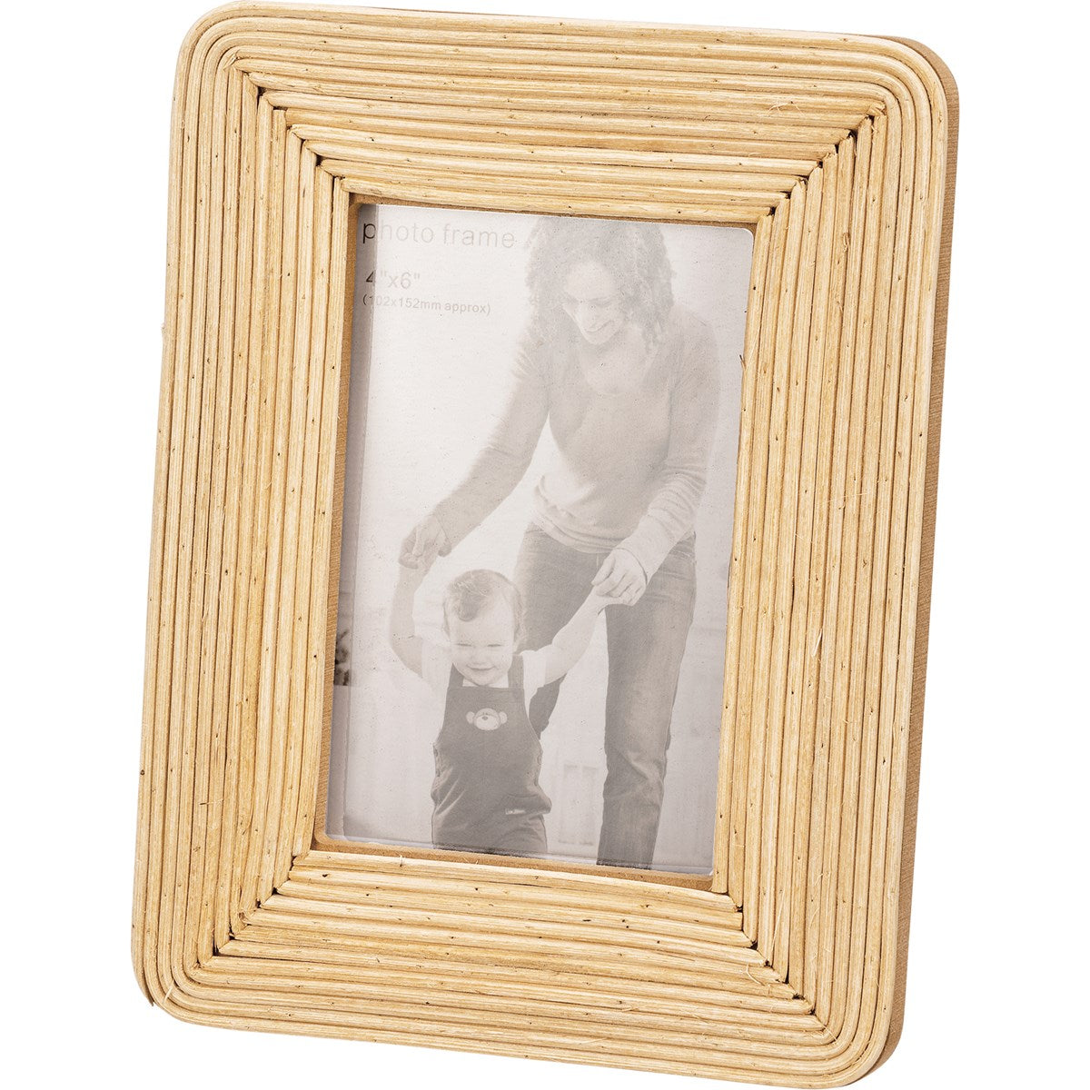 4 x 6 Rattan Photo Frame