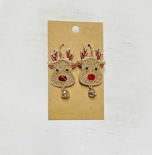 Reindeer Earrings