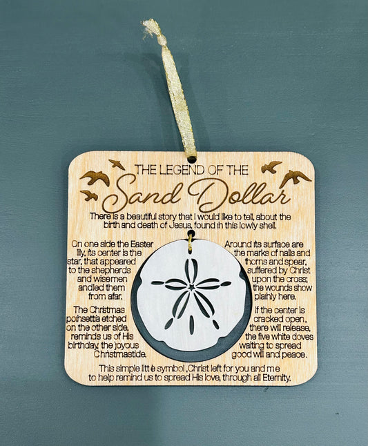 The Legend Of The Sand Dollar Ornament