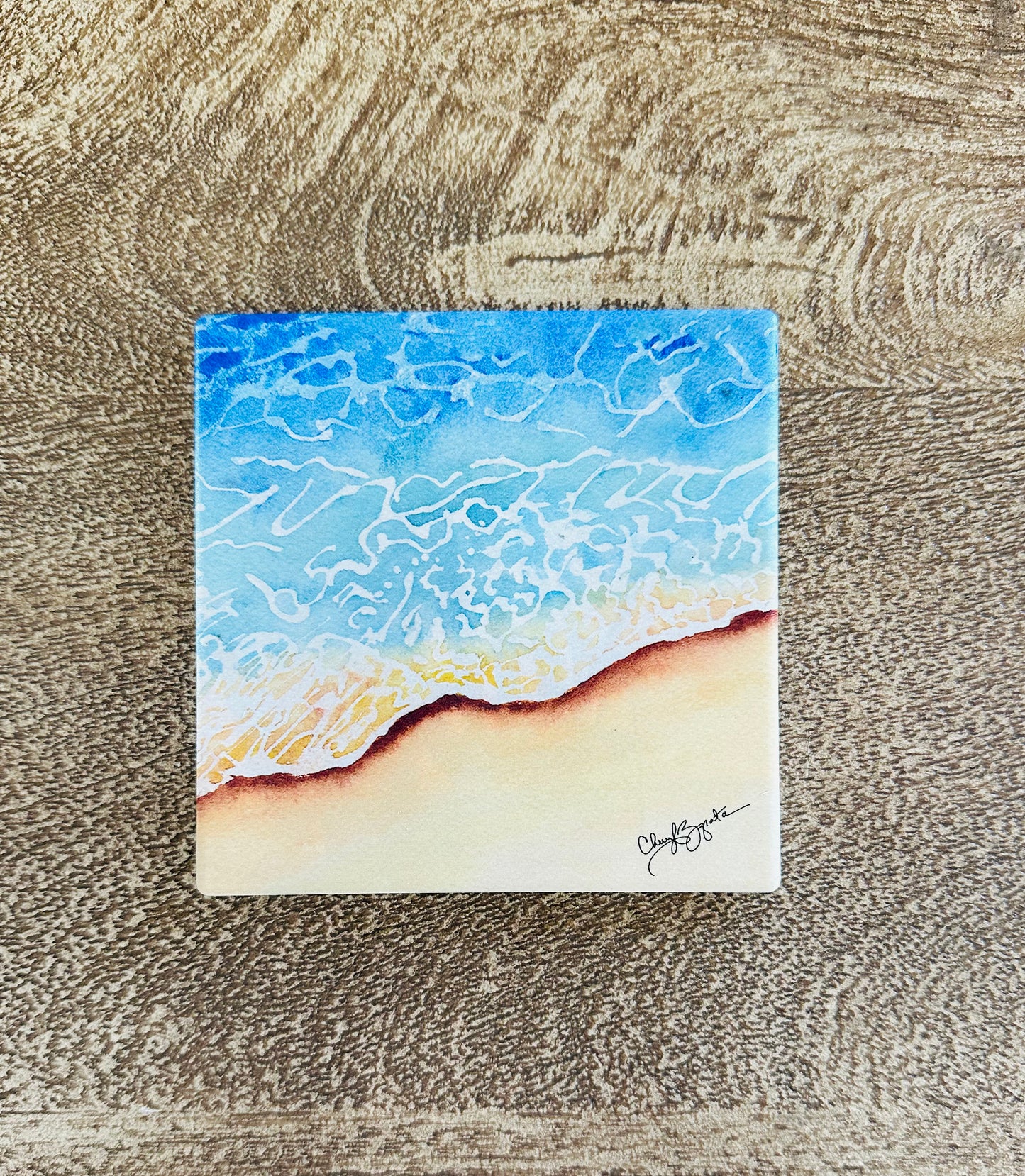 Square Coaster by Cheryl Zapata Art