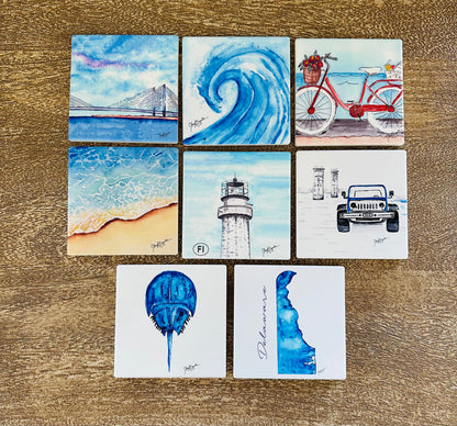 Square Coaster by Cheryl Zapata Art