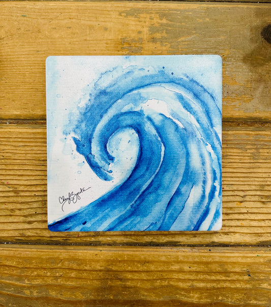 Wave Ceramic Trivet 7 x 7