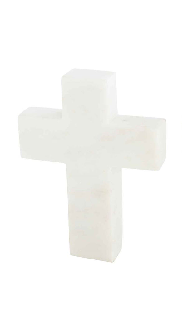 White Marble Cross – eclectic
